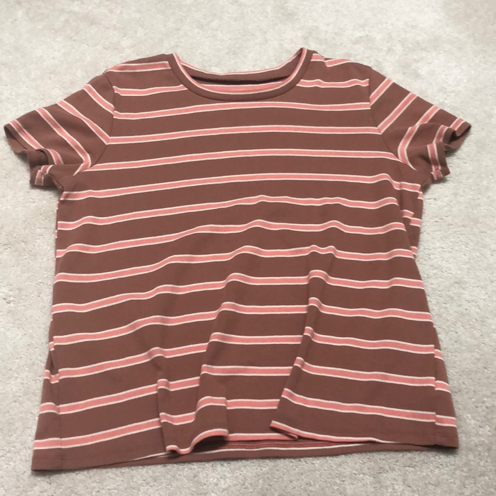 AMERICAN EAGLE WOMENS STRIPED SHIRT